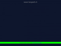 waser-bergwelt.ch Webseite Vorschau