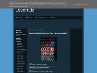leseratte-yvi.blogspot.com Webseite Vorschau