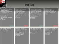 udp.cl Webseite Vorschau