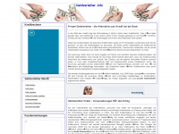geldverleiher.info Webseite Vorschau