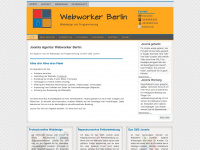 web-worker-berlin.de Webseite Vorschau