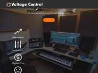 voltagecontrol.de Webseite Vorschau
