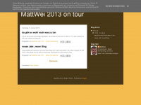 Mattwei2013.blogspot.com