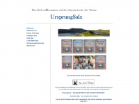 ursprungsalz.at Webseite Vorschau