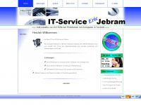 it-service-jebram.de Webseite Vorschau
