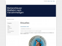 wallfahrt-merkershausen.de Webseite Vorschau