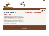 akela2014.de Webseite Vorschau