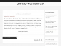 currency-counter.co.uk Webseite Vorschau