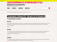 sozialdemokratie-rlp.de Webseite Vorschau