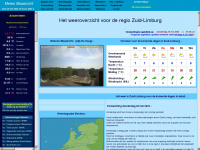 meteomaastricht.nl Webseite Vorschau