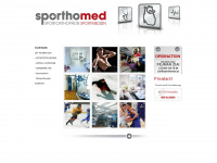 sporthomed.at Webseite Vorschau
