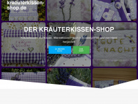 kraeuterkissen-shop.de Webseite Vorschau