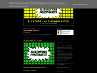 elektropunkdiskodisaster.blogspot.com Webseite Vorschau