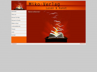 miko-verlag.de Webseite Vorschau