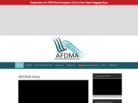 afdma.com Webseite Vorschau