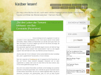 liberlesen.wordpress.com Webseite Vorschau