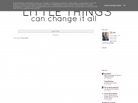 littlethingscanchangeitall.blogspot.com Webseite Vorschau