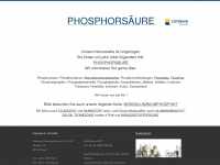 phosphorsäure.com Webseite Vorschau