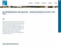 zimmermannundbecker.de Webseite Vorschau