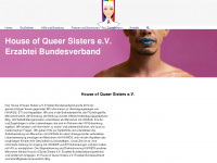 house-of-queer-sisters.org Webseite Vorschau