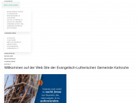 lutherisch-karlsruhe.org Webseite Vorschau