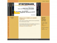 stiefermann-sanitaer.de Webseite Vorschau