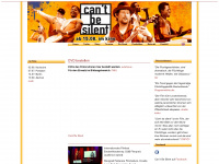 cant-be-silent.de Webseite Vorschau