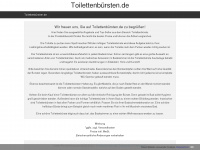 toilettenbürsten.de Webseite Vorschau