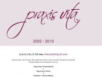 praxis-vita.ch Webseite Vorschau