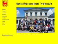 sg-woelflinswil.ch Webseite Vorschau