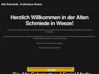 schmiede-weeze.de Webseite Vorschau
