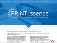 printessence.de Webseite Vorschau