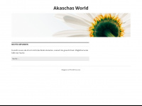 akascha.wordpress.com Webseite Vorschau