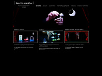 teatro-sonido.com Webseite Vorschau