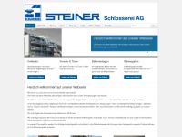 steiner-schlosserei.ch Webseite Vorschau