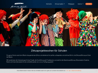zirkus-an-schulen.de Webseite Vorschau