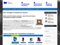 kompressor-kaufen.info Webseite Vorschau