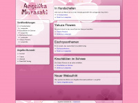 angelika-murasaki.de Webseite Vorschau