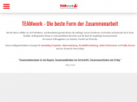 team-work.at Webseite Vorschau