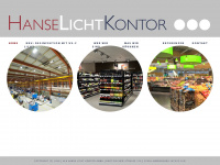hanselichtkontor.com Webseite Vorschau