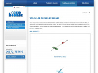 vascular-access.com Webseite Vorschau