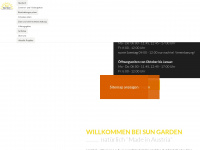 sun-garden.at Webseite Vorschau