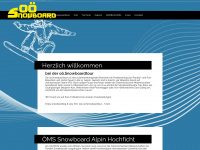 snowboardtour.at Webseite Vorschau
