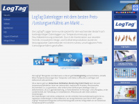 logtag-recorders.com Webseite Vorschau