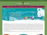 giuliaboschi.com Webseite Vorschau