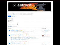 antracit.se Webseite Vorschau