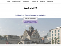 werkstatt23.de Webseite Vorschau