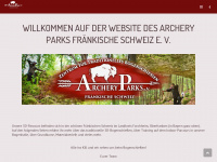 archery-parks.com Webseite Vorschau