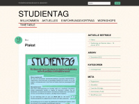 Studientag.wordpress.com