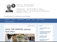 fritz-radinger.at Webseite Vorschau